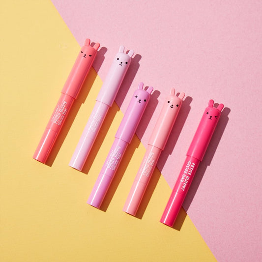 TONYMOLY Petit Bunny Lip Gloss for Women, Easter Basket Stuffer, Long Lasting Lip Crayon, Korean Lip Gloss, Vitamin E Enriched, Soften & Moisturize Lips, Juicy Orange